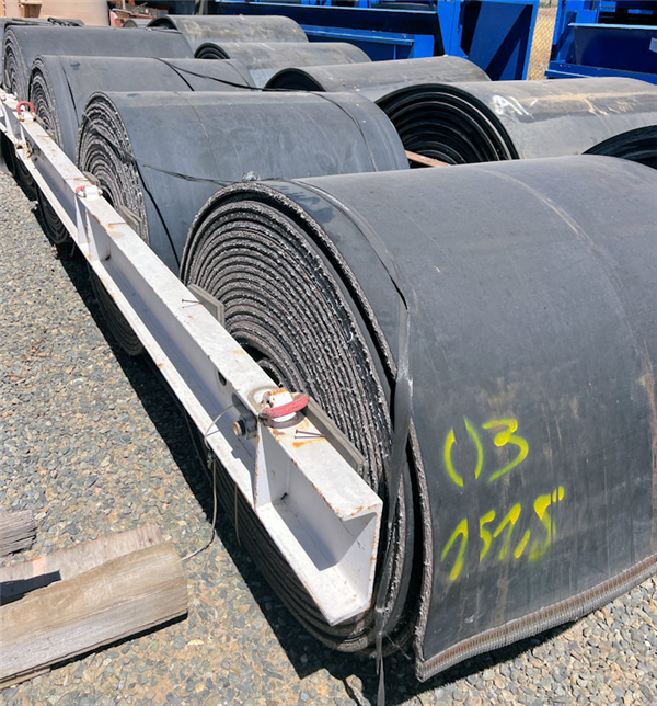 45,829.6' L Of Used Fenner Dunlop Conveyor Belting, 1200mm W X 13911m L (47" W X 45,829.6' L))
